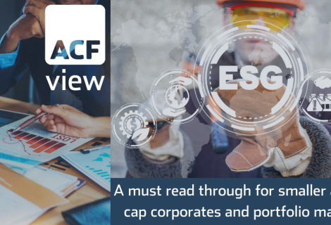 ESG – 12 month read-through for small and mid-caps ESG – 12 month read-through for small and mid-caps