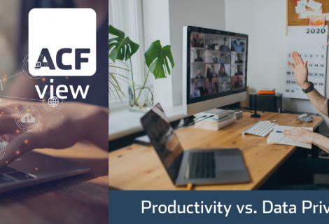 Productivity vs. Data Privacy Productivity vs. Data Privacy