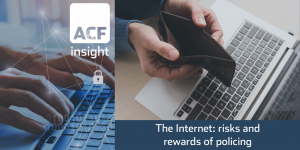 The Internet risks and rewards of policing