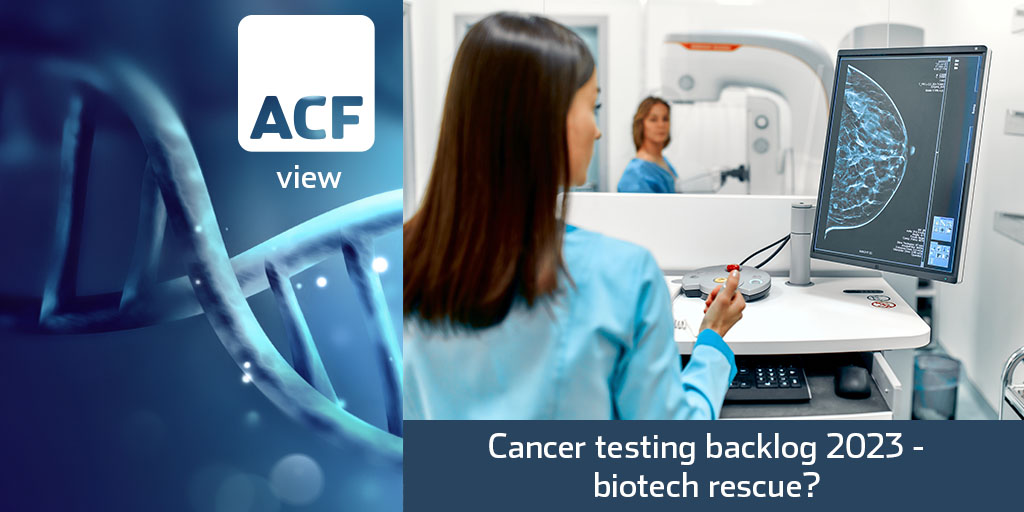 Cancer testing backlog 2023 – biotech rescue? Cancer testing backlog 2023 – biotech rescue?