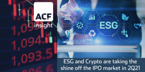 ESG and Crypto are taking the shine off the IPO market in 2Q21
