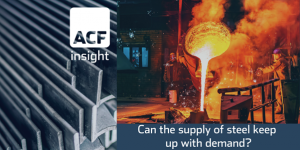Can the supply of steel keep up with demand