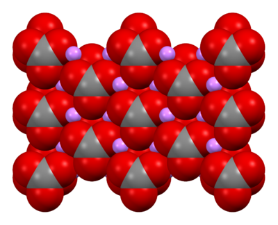 Li2CO3 molecular structure