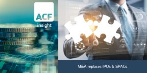 MandA replaces ipos and spacs