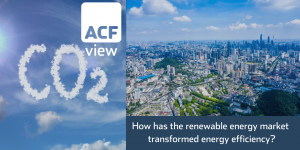 how has the renewable energy market transformed energy efficency