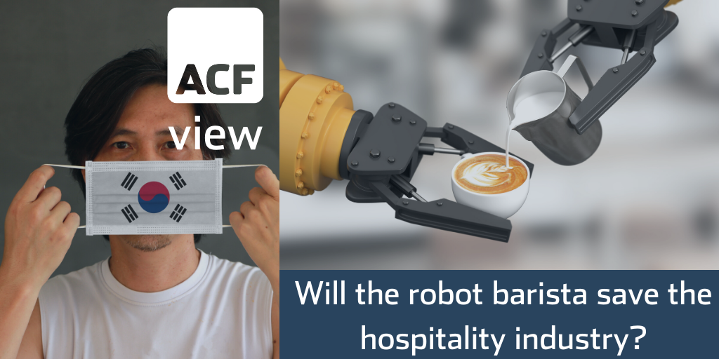 South Korean café’s robot barista could be an example of an old investor adage South Korean café’s robot barista could be an example of an old investor adage