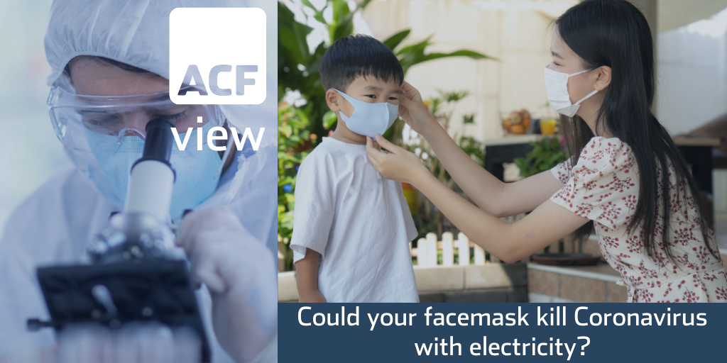 Could your facemask kill Coronavirus with electricity?