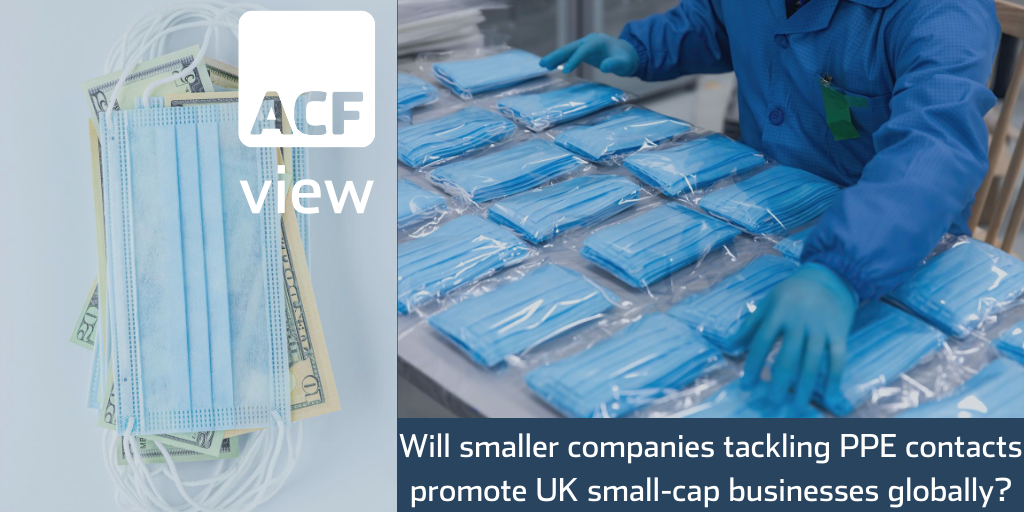 Will government contracts to produce PPE promote UK small-cap businesses globally?