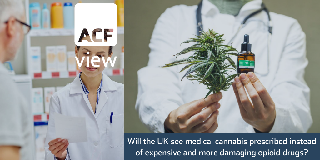 Will the UK see medical cannabis prescribed instead of expensive and more damaging opioid drugs
