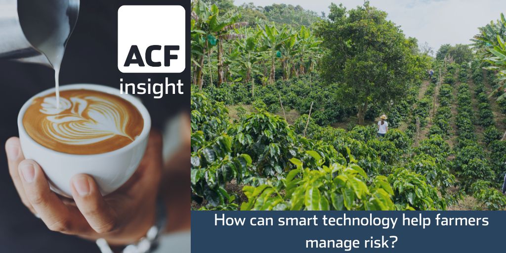 The incorporation of smart technology into agriculture can help farmers manage risk