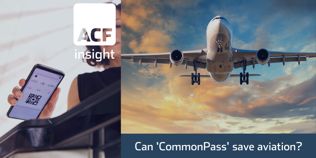 Can ‘CommonPass’ save aviation?
