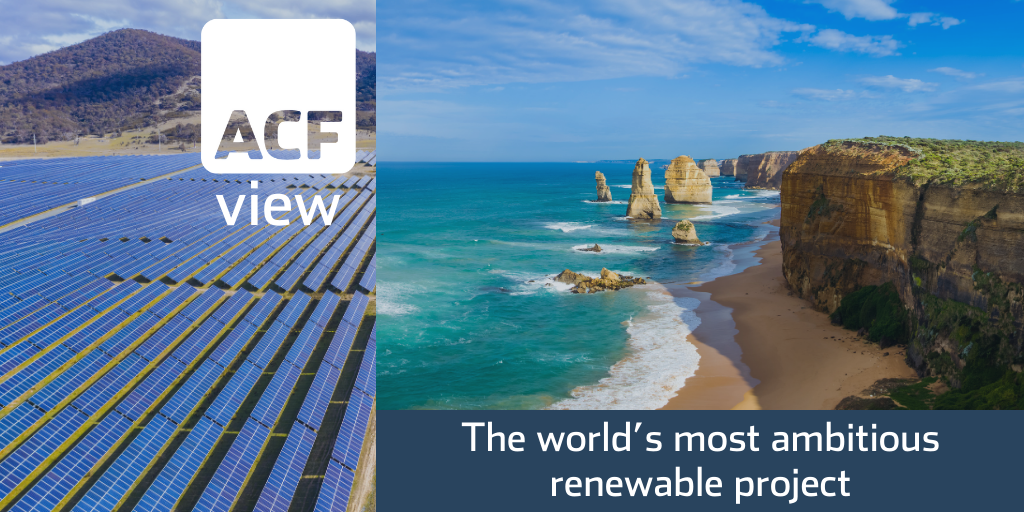 The world’s most ambitious renewable project The world’s most ambitious renewable project