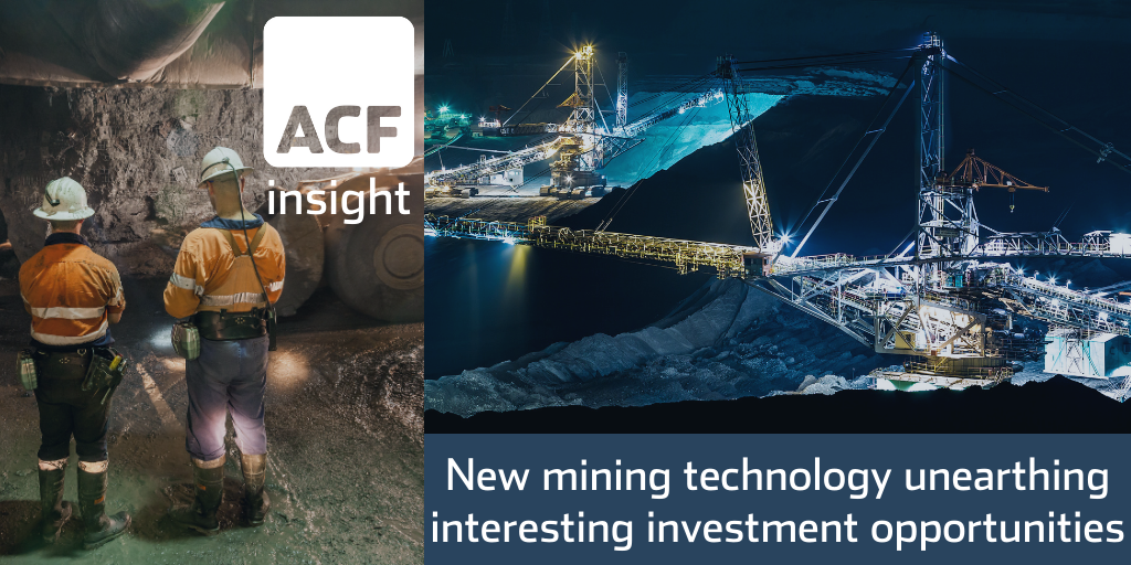 Mining tech investment opportunities Mining tech investment opportunities