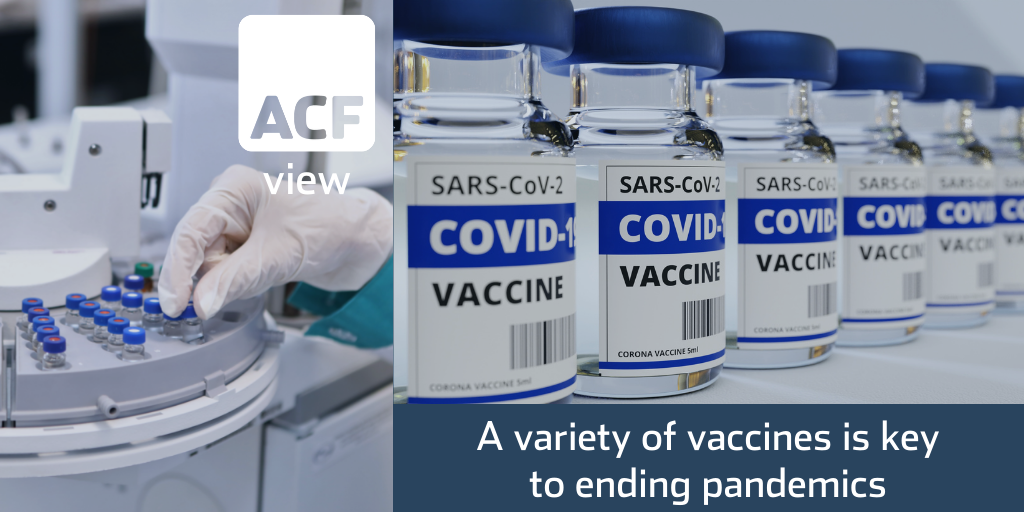 Vaccine variety is the key to ending pandemics Vaccine variety is the key to ending pandemics