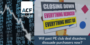 Will past PE club deal disasters dissuade purchasers now