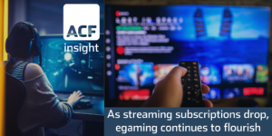 As streaming asubscriptions drop, egaming continues to flourish