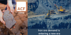 Iron ore demand is entering a new era