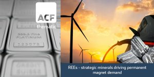 REEs strategic minerals driving permanent magnet demand