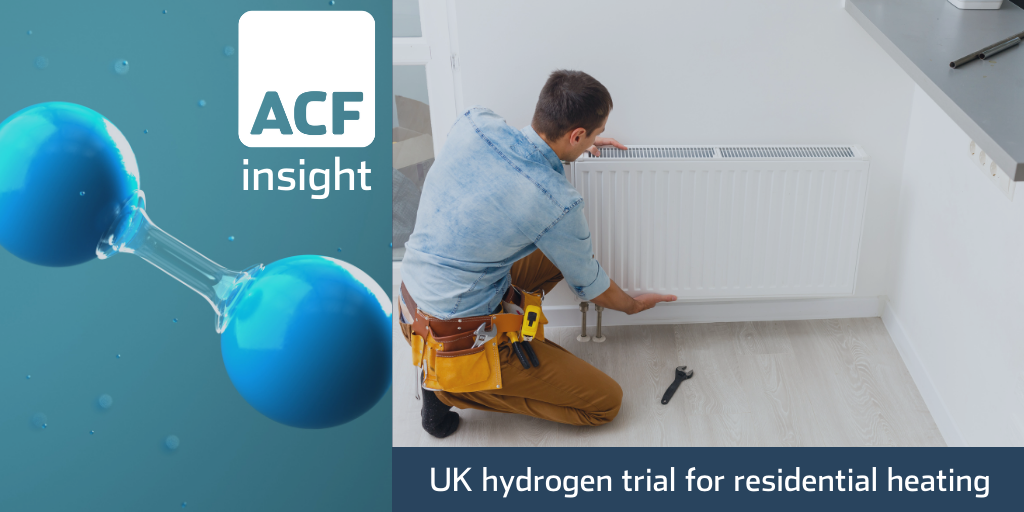 UK hydrogen trial for residential heating